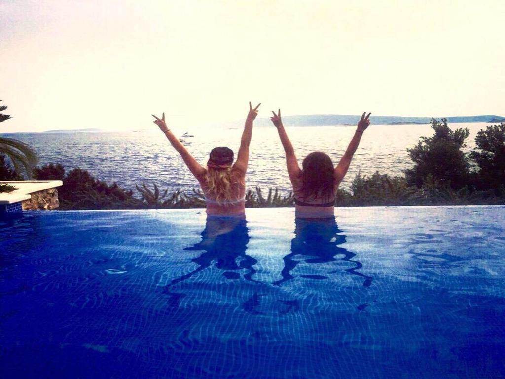 Villa Vesna Private Beach Donji Okrug  Bagian luar foto
