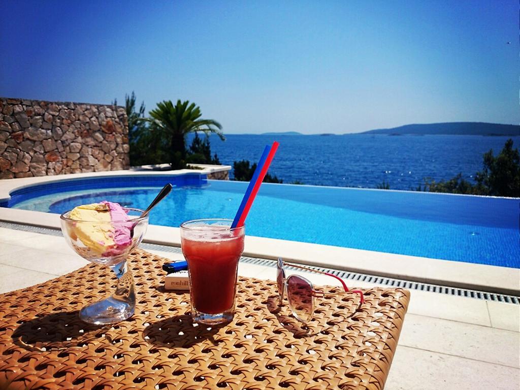 Villa Vesna Private Beach Donji Okrug  Bagian luar foto
